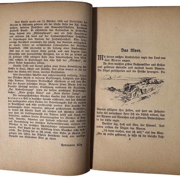 "Mother Nature Tells" By Karl Ewald Hardcover Book German Mutter Natur Erzählt - Picture 4 of 16